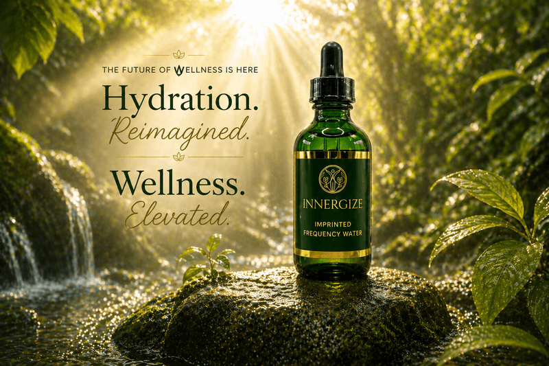Innergize imprinted frequency water products
